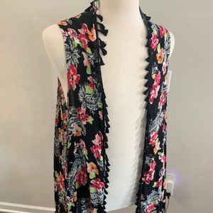 Boho Floral and Paisley Kimono/ Duster